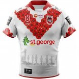 WH Maglia St George Illawarra Dragons Rugby 2019 Commemorativo