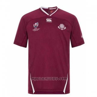 Maglia Georgia Rugby RWC 2019 Marron