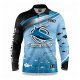 Maglia NRL Cronulla Sutherland Sharks Rugby 2022 Fish Finder