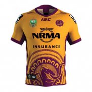 Maglia Brisbane Broncos Rugby 2018-2019 Conmemorative