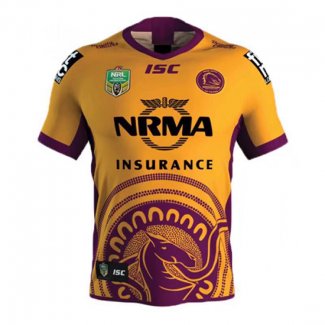 Maglia Brisbane Broncos Rugby 2018-2019 Conmemorative