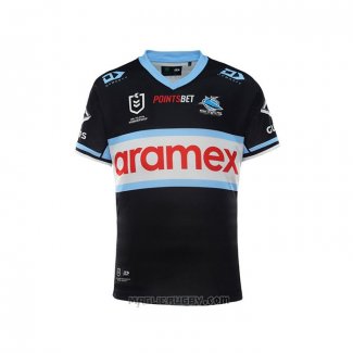 Maglia Cronulla Sutherland Sharks Rugby 2022 Away