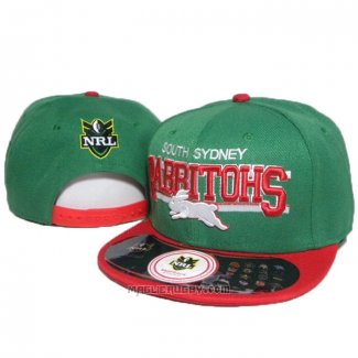 NRL Snapback Cappelli South Sydney Rabbitohs Verde Rosso