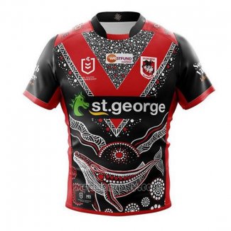 Maglia St George Illawarra Dragons Rugby 2019 Heroe