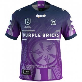 Maglia Melbourne Storm Rugby 2019 Indigeno