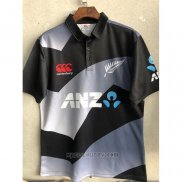 Maglia Polo All Blacks Rugby 2020-2021 Nero