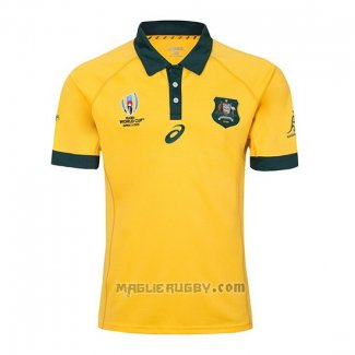 Maglia Australia Rugby RWC 2019 Giallo