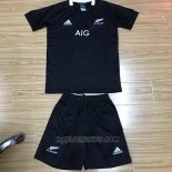 Maglia Bambini Kit Nuova Zelanda All Blacks Rugby 2019-2020 Home