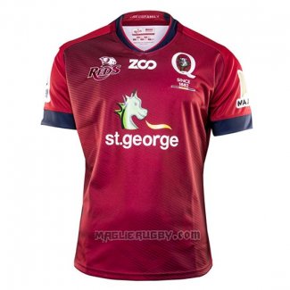 Maglia Queensland Reds Rugby 2018 Red