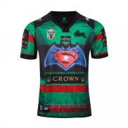 Maglia South Sydney Rabbitohs Rugby 2016 Superman vs Batman