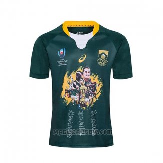 Maglia Sud Africa Rugby RWC 2019 Campione