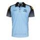 Maglia Polo Cronulla Sutherland Sharks Rugby 2021 Celeste