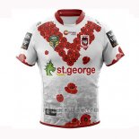 Maglia St George Illawarra Dragons Rugby 2018-2019 Conmemorative