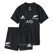Maglia Bambini Kit Nuova Zelanda All Blacks Rugby 2017 Home