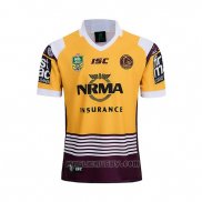 Maglia Brisbane Broncos Rugby 2018-2019 Commemorativo