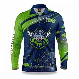 Maglia NRL Canberra Raiders Rugby 2022 Fish Finder