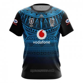 Maglia Fiji Rugby 2022 Nero