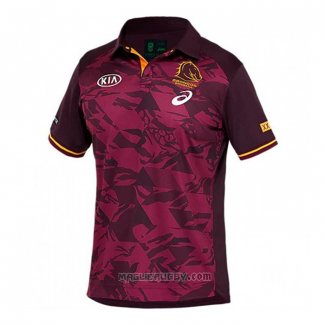 Maglia Polo Brisbane Broncos Rugby 2021 Allenamento