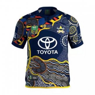 Maglia North Queensland Cowboys Rugby 2017 Indigenous